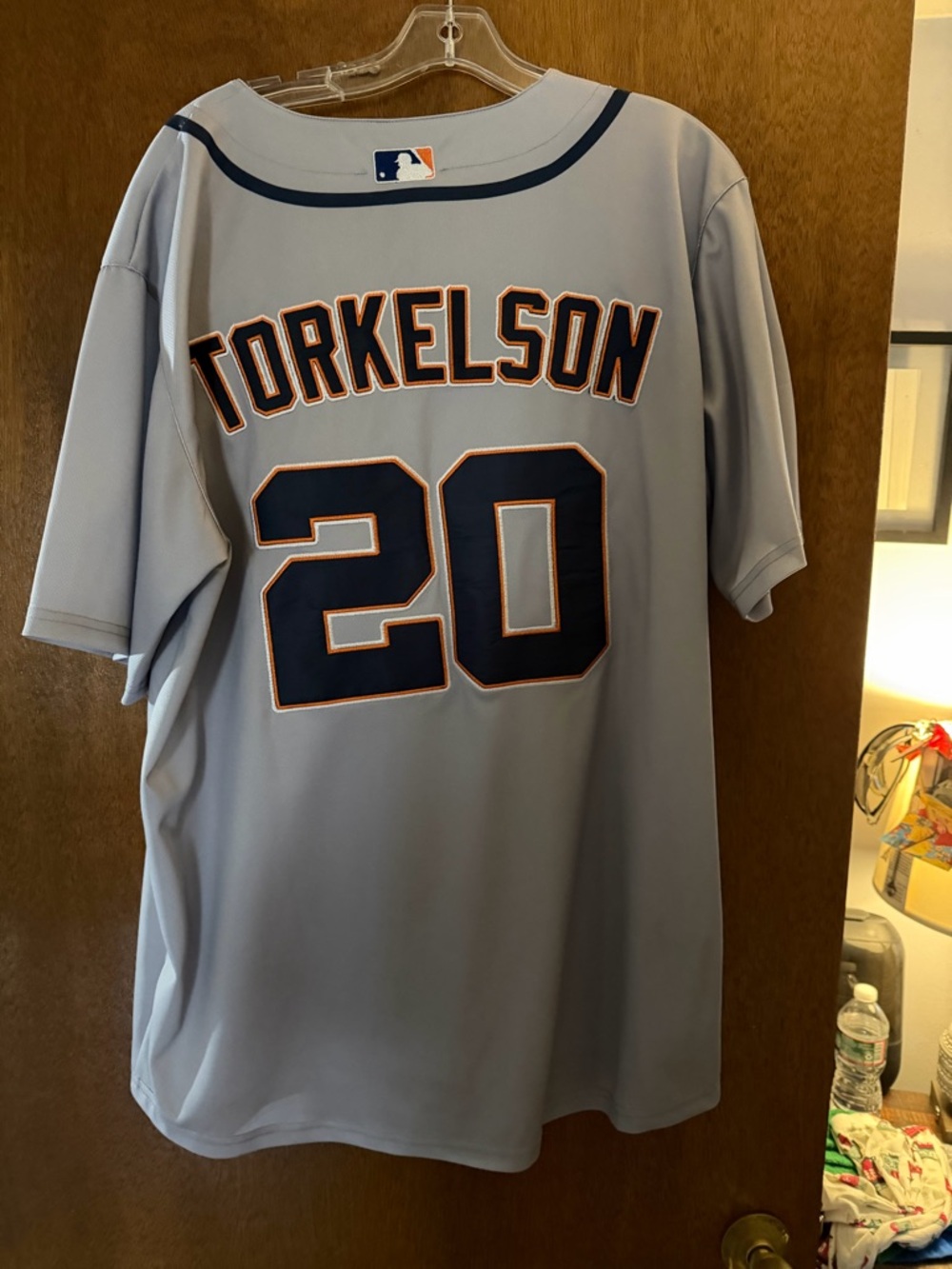 Spencer Torkelson Detroit Tigers Gray Nike Jersey NWT size XL